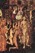 Bartolome Bermejo Christ Leading the Patriarchs to the Paradise Spain oil painting artist